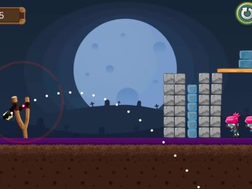 Angry Flying Zombie