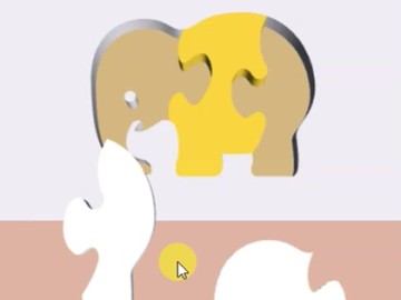 Animal Shape Puzzle