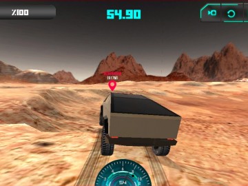 CyberTruck on Mars