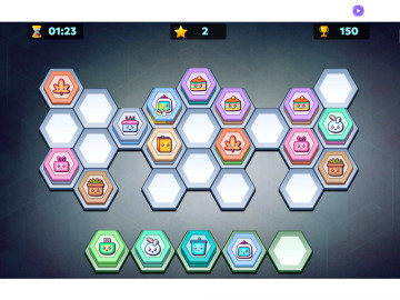 Hexa Tile Trio