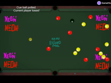 Neon Billard Pool