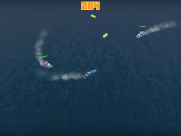 Police Boat Chase