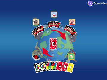 Uno Party Card